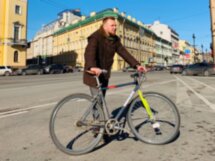 Велосипедная прогулка по центру Петербурга