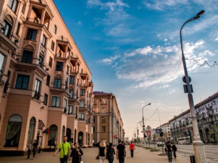 Минск впервые