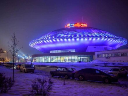 Ночная Казань с разных ракурсов