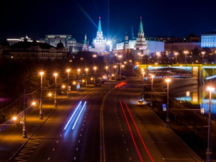 Вечерние краски столицы