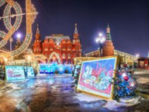 Москва Новогодняя: групповая автобусная экскурсия