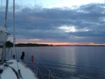 Прогулка на парусной яхте по Московскому морю