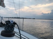 Прогулка на парусной яхте по Московскому морю