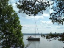Прогулка на парусной яхте по Московскому морю