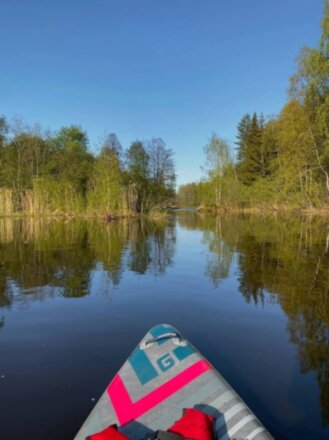 Выходные-перезагрузка на реке Луга с фотосъёмкой: сплав на сапах в мини-группе