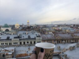 Безопасная прогулка по петербургской крыше