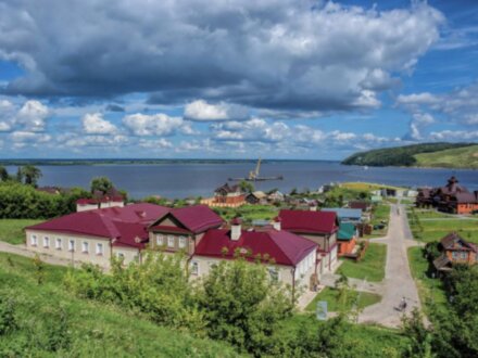 Свияжск, Раифский монастырь и Храм всех религий