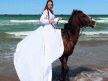 Конная прогулка на Черном море