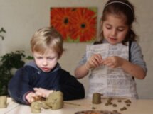 Детский мастер-класс по лепке из глины