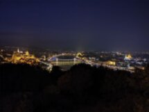 Ночная панорама и жизнь Будапешта