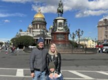 Знакомство с Петербургом и посещение Золотой кладовой Эрмитажа