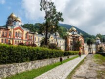 Новый Афон и форелевое хозяйство из Гагры