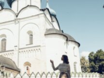 Женский профиль града Суждаль