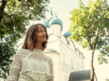 Женский профиль града Суждаль