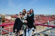 Фотопрогулка по сердцу Петербурга и на крыше