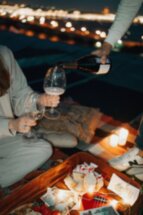 Ретро-пикник на крыше Петербурга