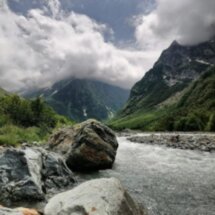 Дивный край — в ущельях спрятанный Домбай
