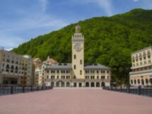 Три курорта Красной Поляны с канатной дорогой на выбор и шоу фонтанов