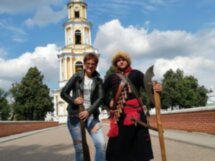 Переславль Рязанский 17 века. Прогулка со стрельцом