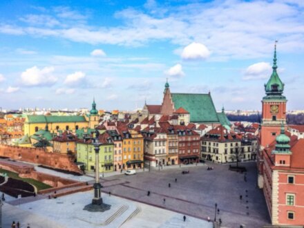 Первое знакомство с Варшавой