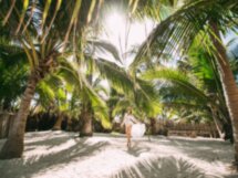 Романтическая фотосессия на частном пляже в Пунта-Кане