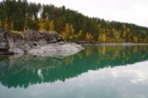 Незамерзающие озера и зимняя природа Алтая