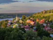 Плёс — от крепости до курорта