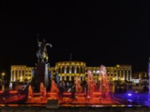 Вечерняя прогулка по Гюмри