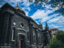 Вечерняя прогулка по Гюмри