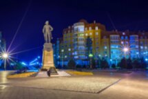 По Астрахани на автомобиле!