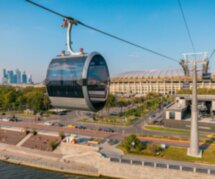 Автобусная экскурсия «Москва: из прошлого в будущее» + канатная дорога и PANORAMA360 в Москва-Сити