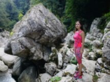 Белые скалы Навалишинского ущелья