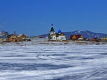 Голубой лед Байкала