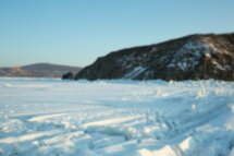 Владивосток: лыжная прогулка по замерзшему морю