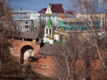 Нижегородский кремль и улица Рождественская