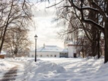 Новогодние гуляния в Коломенском