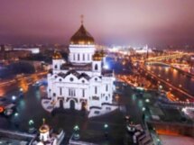 Храм Христа Спасителя и панорамы Москвы