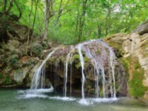 Через Крымские горы к водопаду Джур-Джур