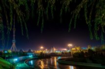 Вечерняя прогулка по Ташкенту с ужином в центре плова