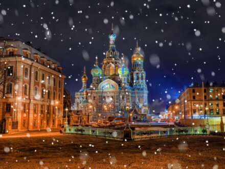 Новогодняя прогулка для детей
