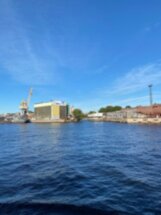 Речной трансфер «Центр Петербура — Севкабель Порт»