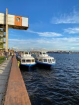 Речной трансфер «Центр Петербура — Севкабель Порт»