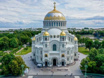 Из Петербурга в Кронштадт на авто!