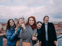 Фотосессия на питерских улочках и крыше!