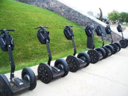 По городу с ветерком на Segway