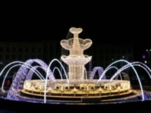 Вечерняя прогулка по новогоднему Бресту