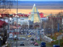 Первое знакомство с Ханты-Мансийском на автомобиле