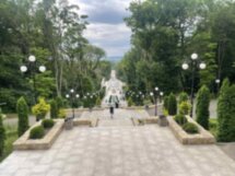 Прогулка на катамаране по озеру в Железноводске