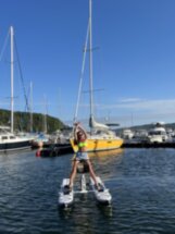 Морская прогулка на водном велосипеде в мини-группе