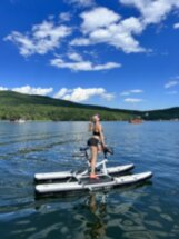 Морская прогулка на водном велосипеде в мини-группе